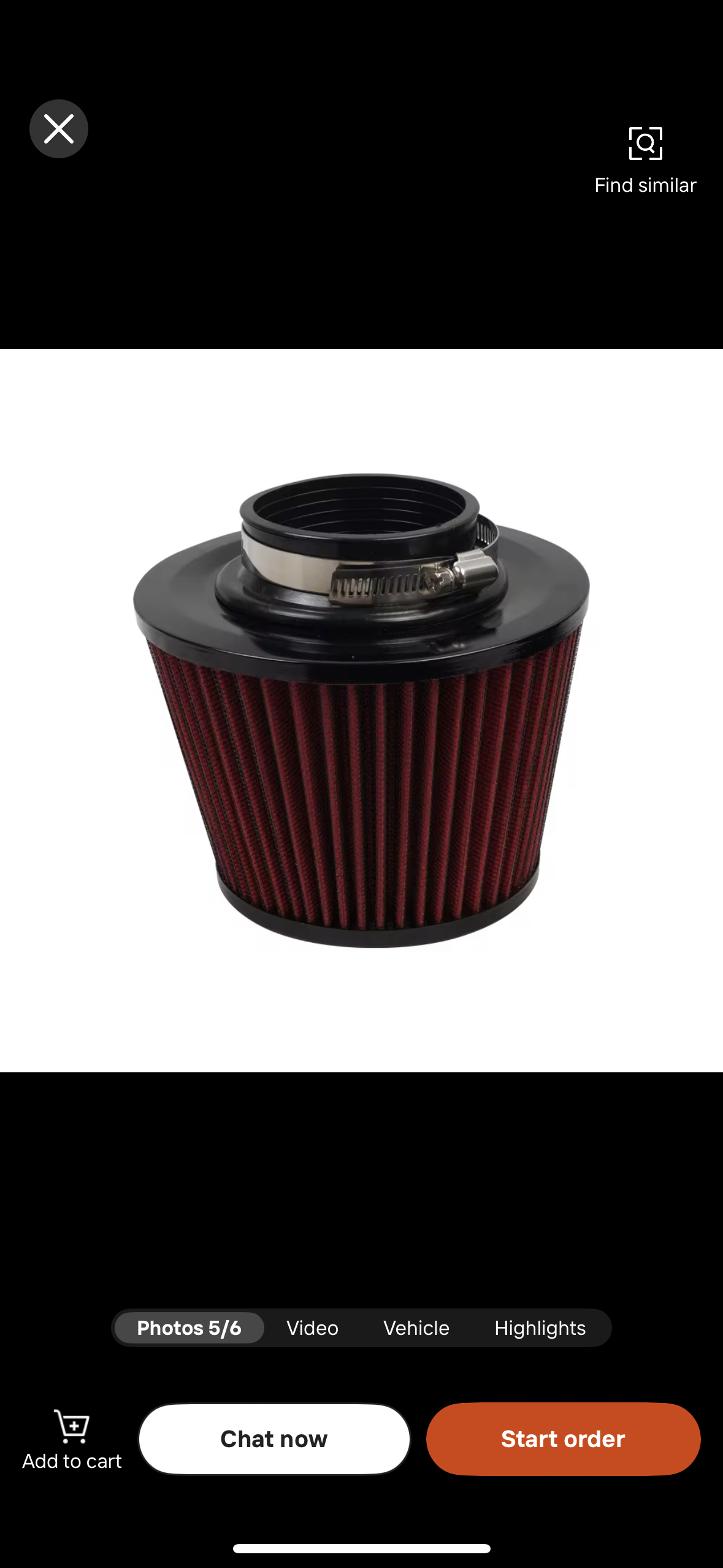 Cold Air Intake Kit with Heat Shield for BMW B48 2.0T